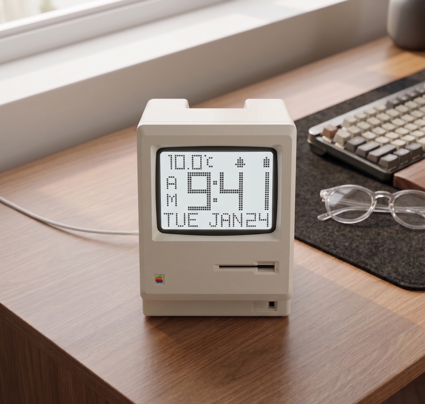 Despertador Retrô Macintosh