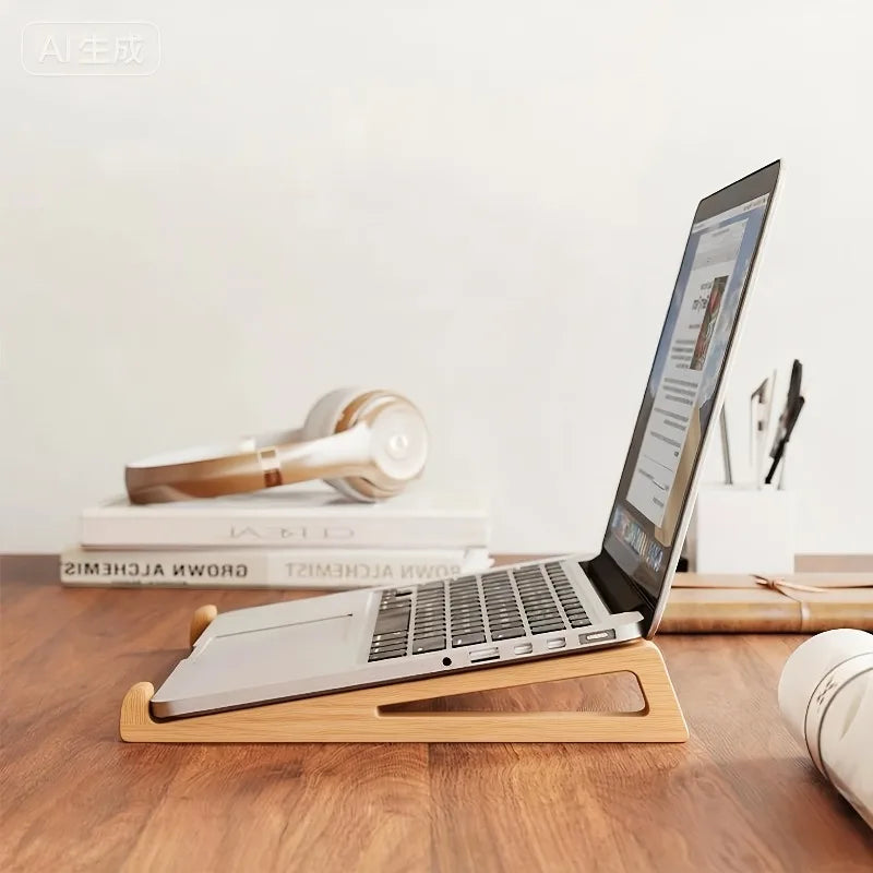 Suporte para Laptop em Madeira