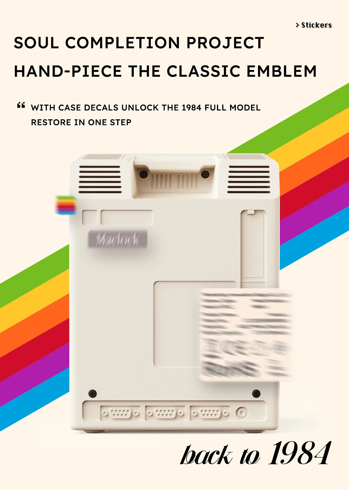 Despertador Retrô Macintosh